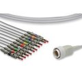 Ilb Gold Replacement For Cardioline, Delta 1 Plus Direct-Connect Ekg Cables DELTA 1 PLUS DIRECT-CONNECT EKG CABLES